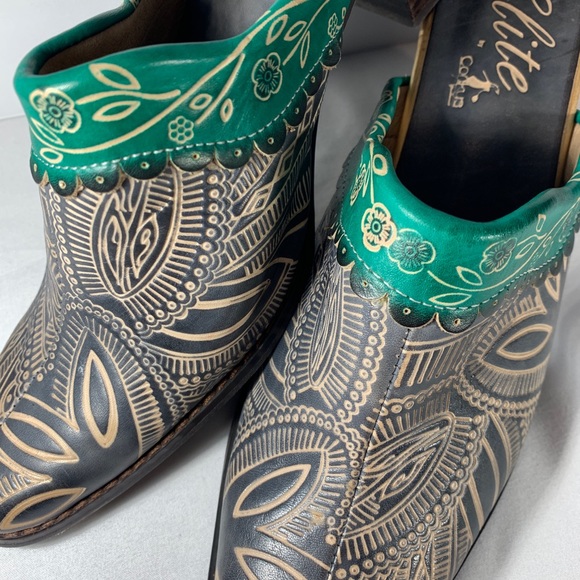 Elite by corkys slip on western style mule - Picture 3 of 8